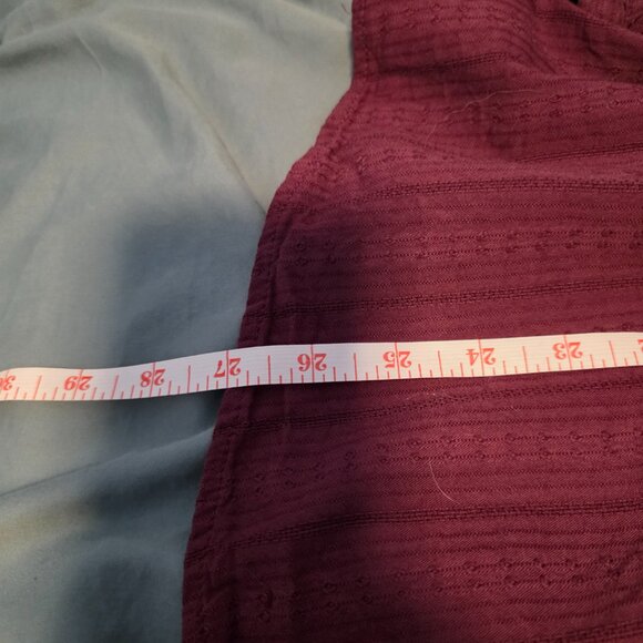 Old Navy Raspberry Peasant Blouse, size 2X - Picture 6 of 6